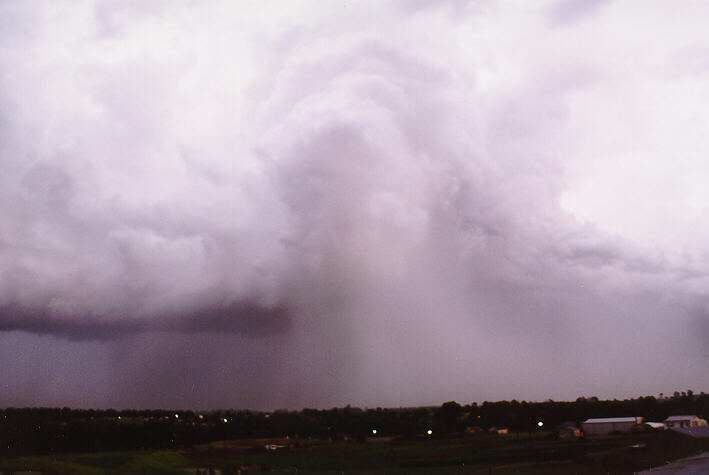 cumulonimbus thunderstorm_base : Schofields, NSW   23 March 1997
