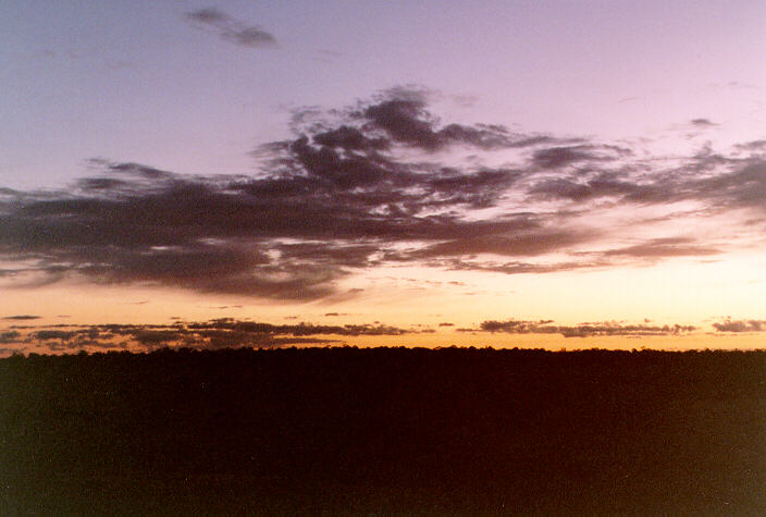 altostratus altostratus_cloud : Schofields, NSW   20 August 1997