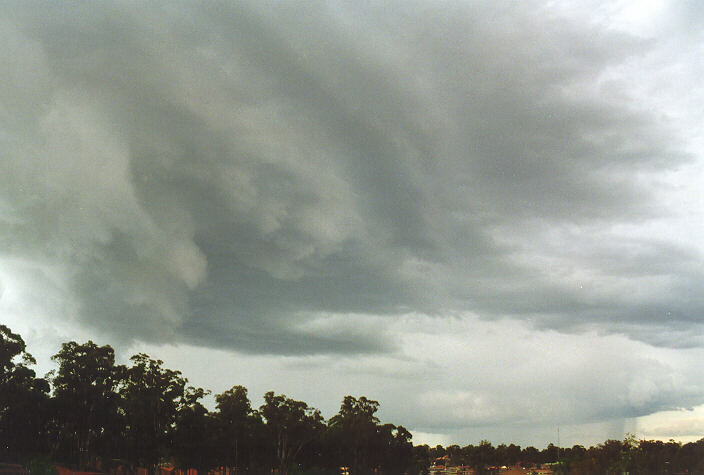 shelfcloud shelf_cloud : Oakhurst, NSW   20 September 1997