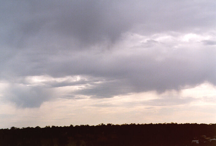 altostratus altostratus_cloud : Schofields, NSW   2 October 1997