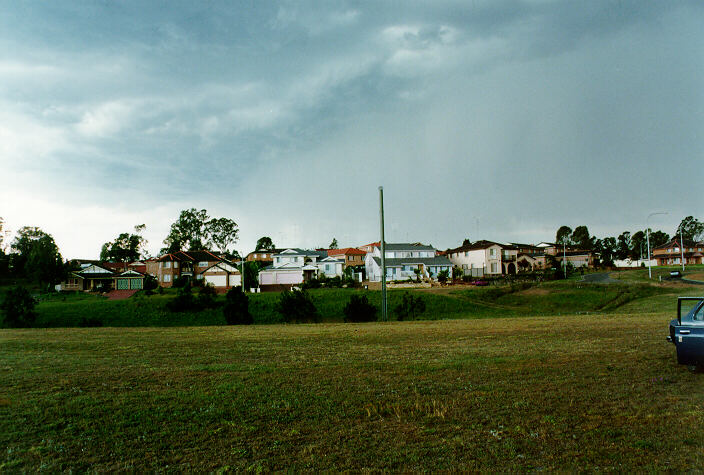 raincascade precipitation_cascade : Glenmore Park, NSW   27 October 1997