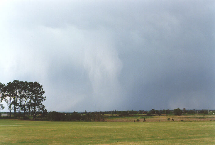 raincascade precipitation_cascade : Freemans Reach, NSW   27 October 1997