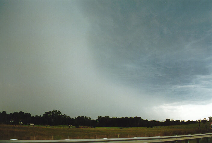raincascade precipitation_cascade : Glenmore Park, NSW   27 October 1997