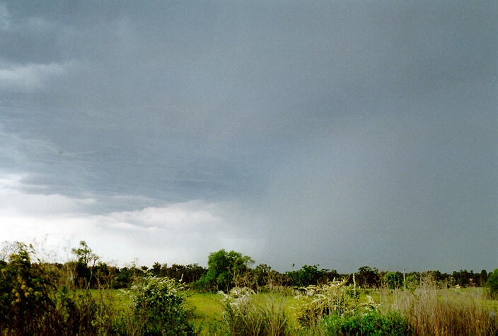 raincascade precipitation_cascade : Castlereagh, NSW   27 October 1997