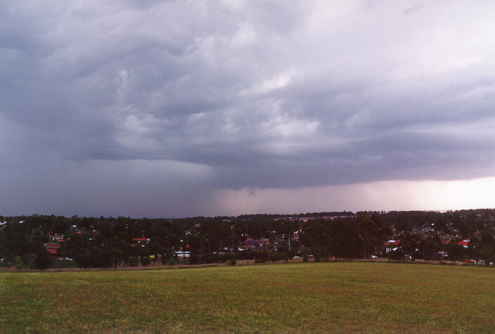 cumulonimbus thunderstorm_base : Rooty Hill, NSW   10 November 1997