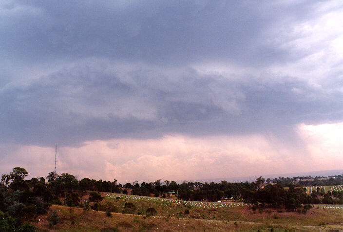 raincascade precipitation_cascade : Horsley Park, NSW   26 November 1997