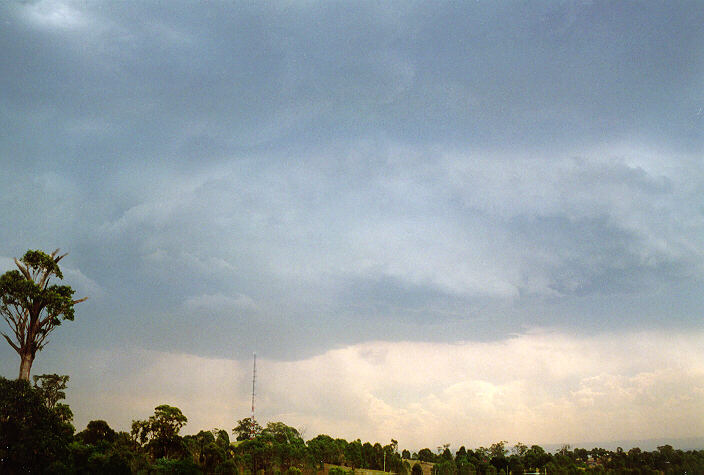 cumulonimbus thunderstorm_base : Horsley Park, NSW   26 November 1997