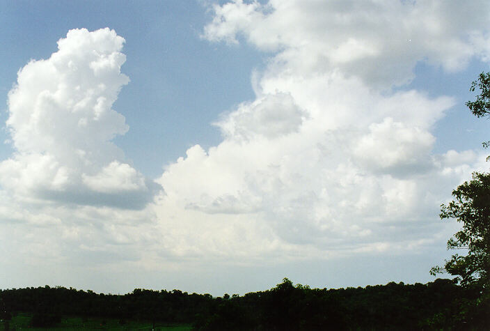 thunderstorm cumulonimbus_incus : near Humpty Doo, NT   2 December 1997