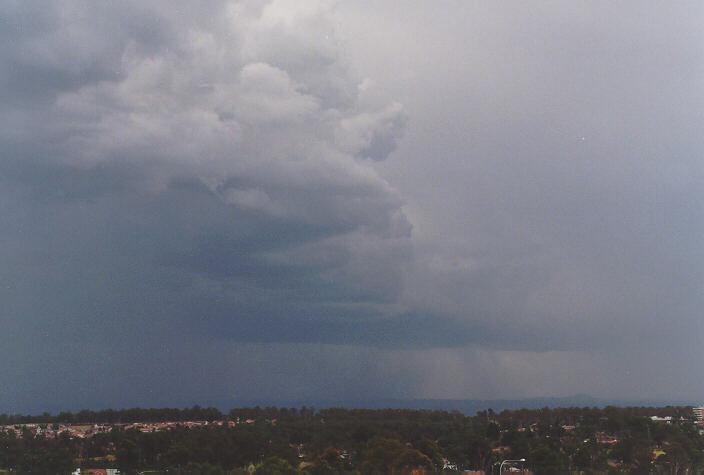raincascade precipitation_cascade : Rooty Hill, NSW   19 December 1997