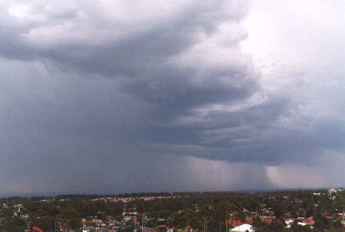 raincascade precipitation_cascade : Rooty Hill, NSW   19 December 1997