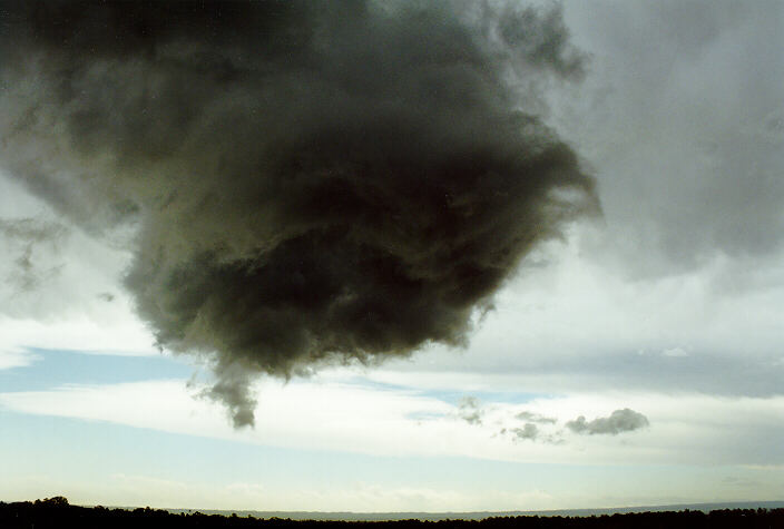 cumulonimbus thunderstorm_base : Rooty Hill, NSW   19 December 1997