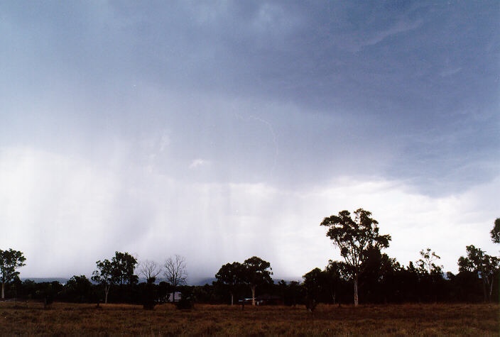 raincascade precipitation_cascade : Londonderry, NSW   2 January 1998