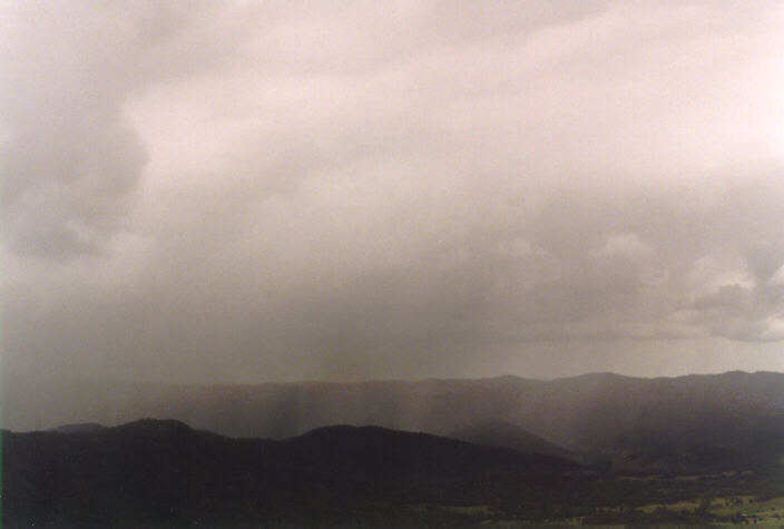 raincascade precipitation_cascade : Dorrigo, NSW   13 January 1998