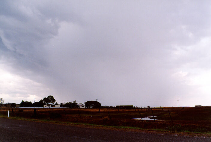 raincascade precipitation_cascade : Singleton, NSW   20 January 1998