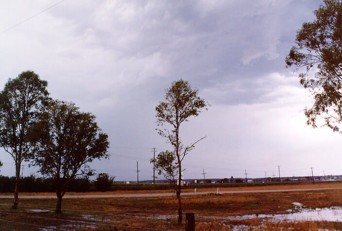 cumulonimbus thunderstorm_base : Singleton, NSW   20 January 1998