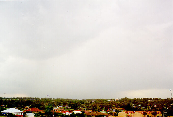 raincascade precipitation_cascade : Rooty Hill, NSW   6 February 1998