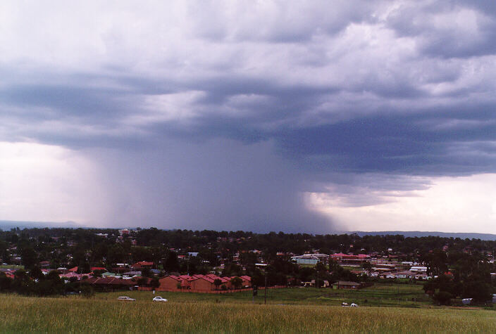 cumulonimbus thunderstorm_base : Rooty Hill, NSW   15 February 1998