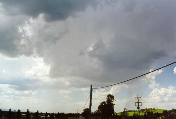 cumulonimbus thunderstorm_base : St Marys, NSW   15 February 1998