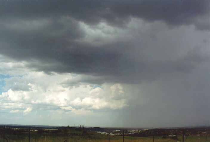 cumulonimbus thunderstorm_base : Horsley Park, NSW   15 February 1998