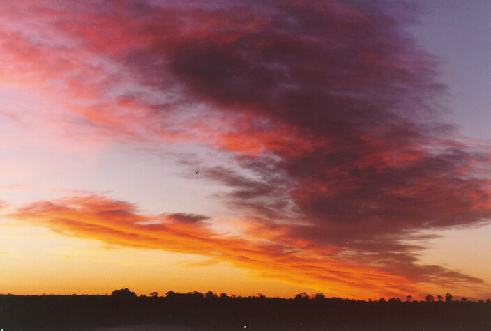 sunrise sunrise_pictures : Schofields, NSW   20 February 1998