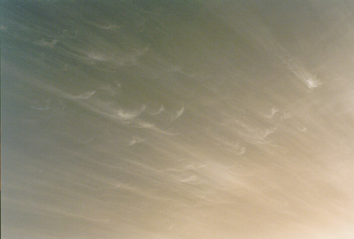cirrus cirrus_cloud : Schofields, NSW   5 July 1998