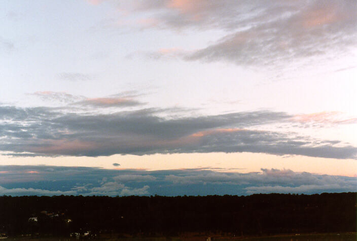 stratus stratus_cloud : Schofields, NSW   6 July 1998