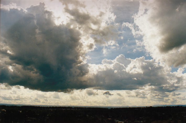 cumulus congestus : Rooty Hill, NSW   13 November 1998