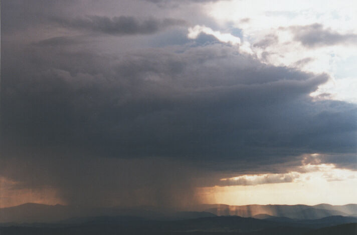 cumulonimbus thunderstorm_base : Canberra, ACT   2 January 1999