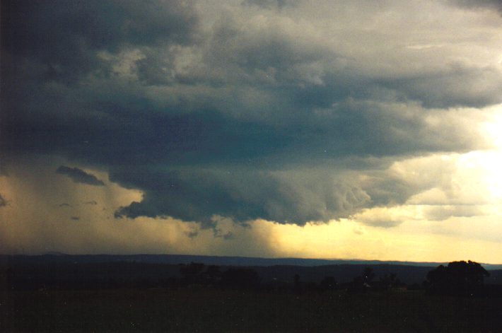 wallcloud thunderstorm_wall_cloud : Luddenham, NSW   13 March 1999