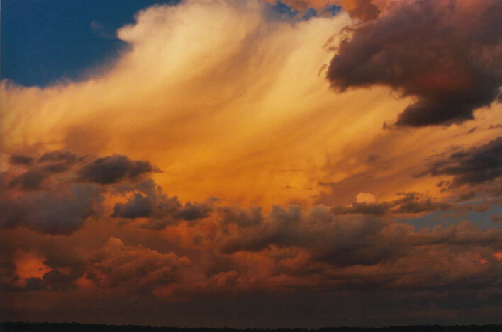 sunset sunset_pictures : Schofields, NSW   14 March 1999