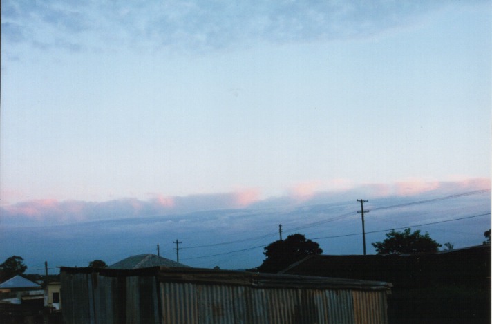 stratocumulus stratocumulus_cloud : Schofields, NSW   27 April 1999