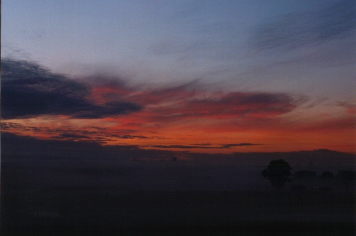 altostratus altostratus_cloud : Schofields, NSW   24 August 1999