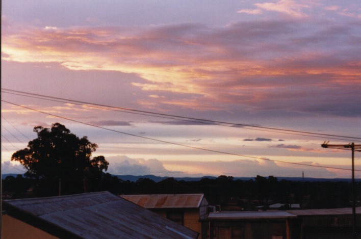altocumulus altocumulus_cloud : Schofields, NSW   27 August 1999