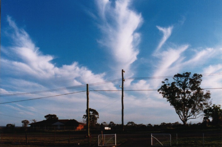 cirrus cirrus_cloud : Schofields, NSW   4 September 1999