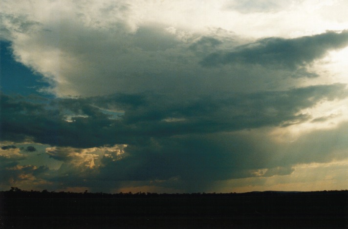 altocumulus altocumulus_cloud : Breeza Plains, NSW   25 September 1999