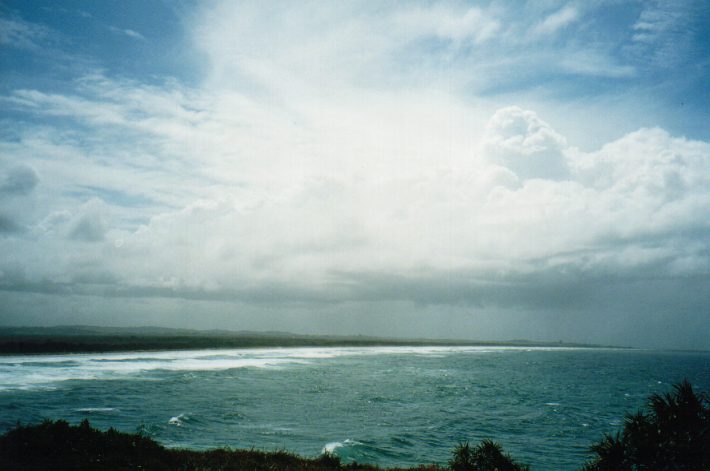 cumulus congestus : Cabarita, NSW   1 October 1999