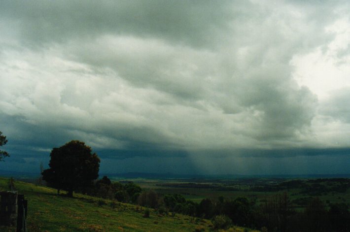 cumulonimbus thunderstorm_base : Rous, NSW   4 October 1999