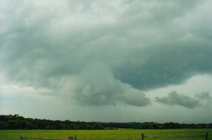 cumulonimbus thunderstorm_base : Wollongbar, NSW   19 October 1999
