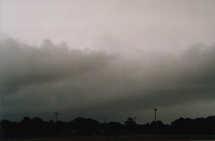 cumulonimbus thunderstorm_base : Old Bar, NSW   24 October 1999