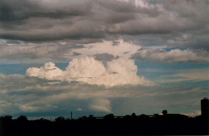 cumulonimbus thunderstorm_base : Richmond, NSW   6 November 1999
