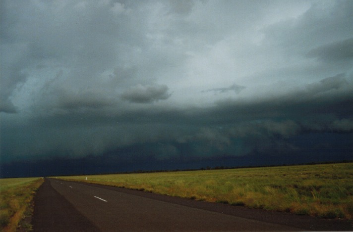 shelfcloud shelf_cloud : S of Cunumulla, Qld   27 November 1999