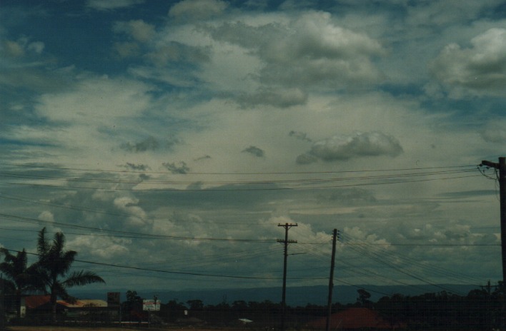 cirrus cirrus_cloud : Schofields, NSW   23 December 1999