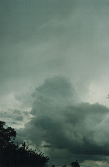 altostratus altostratus_cloud : Riverstone, NSW   28 December 1999