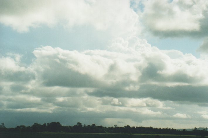 thunderstorm cumulonimbus_incus : Woodburn, NSW   31 December 1999