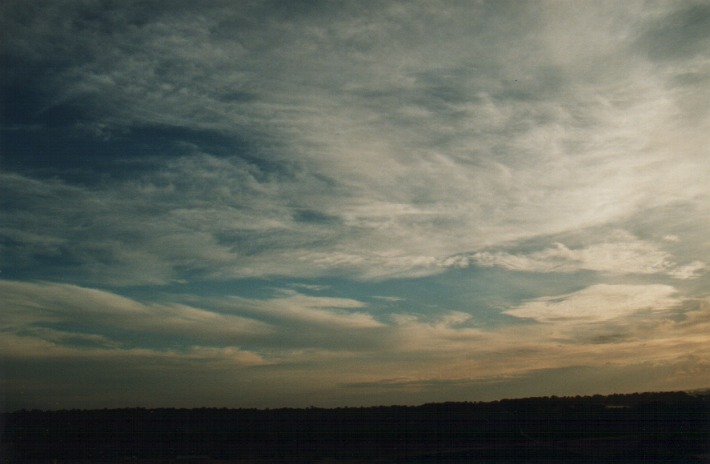 cirrus cirrus_cloud : Schofields, NSW   4 January 2000