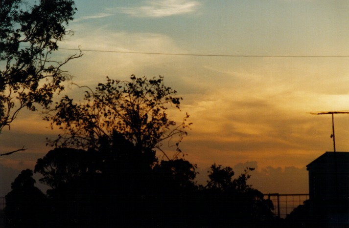 cirrus cirrus_cloud : Schofields, NSW   8 February 2000