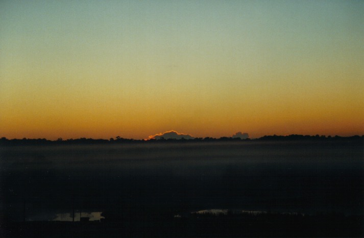sunrise sunrise_pictures : Schofields, NSW   8 June 2000