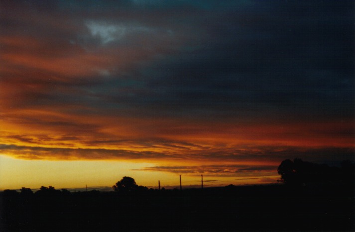 altostratus altostratus_cloud : Schofields, NSW   20 June 2000