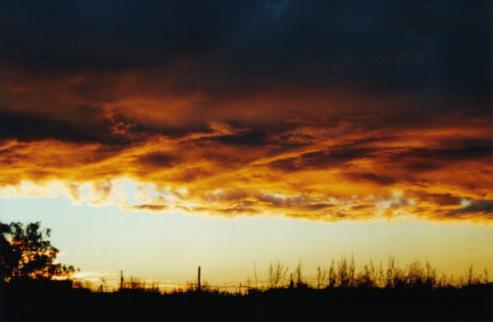 altostratus altostratus_cloud : Schofields, NSW   20 June 2000