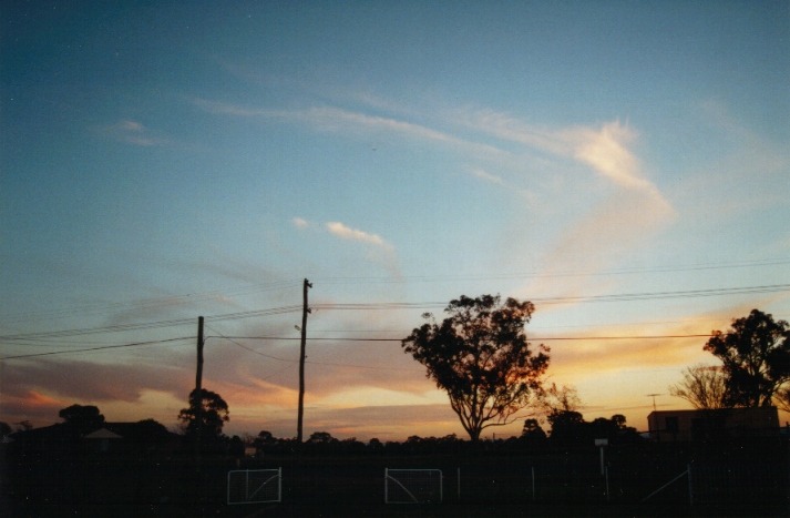 cirrus cirrus_cloud : Schofields, NSW   24 June 2000